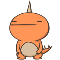 [LINEスタンプ] Orange Dragon