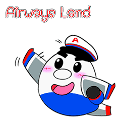 [LINEスタンプ] Airways Land @ Nakhon Ratchasima