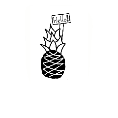 [LINEスタンプ] PINEAPLLE