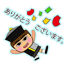 [LINEスタンプ] Kato Keda.11 ^^