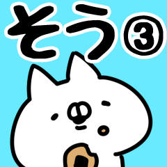 [LINEスタンプ] 【そう】専用3