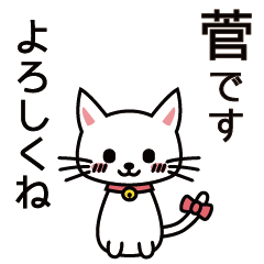 [LINEスタンプ] 菅さんと菅さんの友達専用