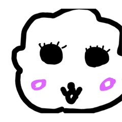 [LINEスタンプ] colorful pretty animal