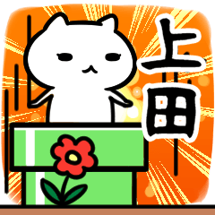 [LINEスタンプ] 上田さん専用スタンプ40個入り