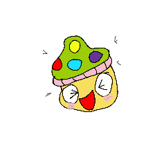 [LINEスタンプ] 椎茸 グーグー