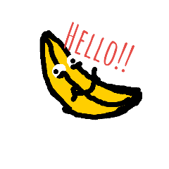 [LINEスタンプ] bananafunny