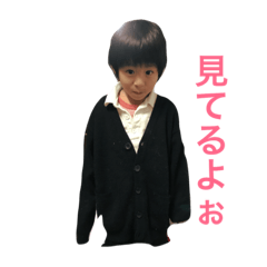 [LINEスタンプ] 鶴田家の人びと