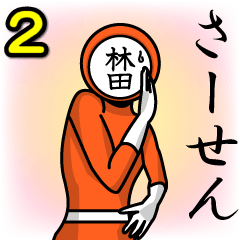 [LINEスタンプ] 名字マンシリーズ「林田マン2」