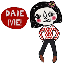 [LINEスタンプ] Big Sister in December, Be yourself. Engの画像（メイン）