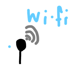 [LINEスタンプ] wifi