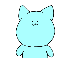 [LINEスタンプ] ねことひよこのねこ