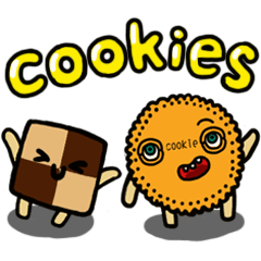 [LINEスタンプ] Happy Cookies- Daily