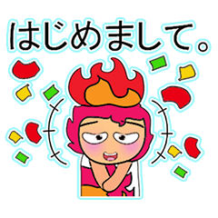 [LINEスタンプ] Miki Kabo.11 ^^