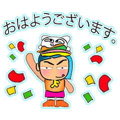 [LINEスタンプ] Maku Maku.11love cat.