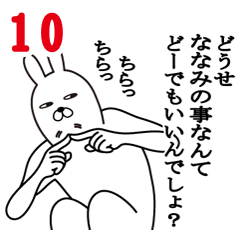 [LINEスタンプ] ななみが使う面白名前スタンプ10