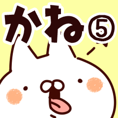 [LINEスタンプ] 【かね】専用5の画像（メイン）