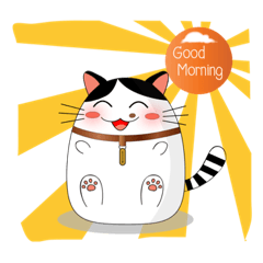 [LINEスタンプ] Buyou Cat