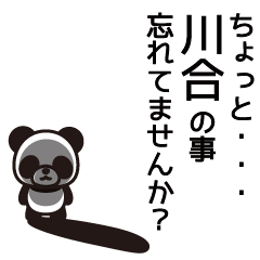 [LINEスタンプ] 川合さんと川合さんの友達専用