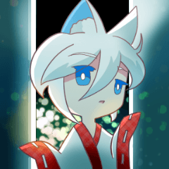 [LINEスタンプ] Little Snow Fox - Milk