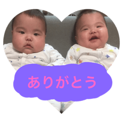 [LINEスタンプ] ひなそう双子スタンプ