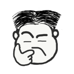 [LINEスタンプ] 朴訥なやかわいいの太った男