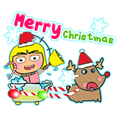 [LINEスタンプ] Ken To.17Merry Christmas.