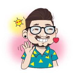 [LINEスタンプ] Examples Of Husband