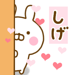 [LINEスタンプ] 好きすぎる❤しげ❤に送るスタンプ