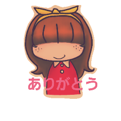 [LINEスタンプ] そばかすがーる