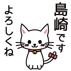 [LINEスタンプ] 島崎さんと島崎さんの友達用