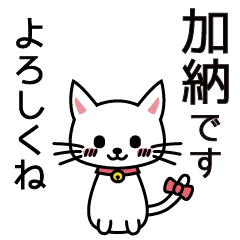 [LINEスタンプ] 加納さんと加納さんの友達用