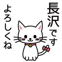 [LINEスタンプ] 長沢さんと長沢さんの友達用