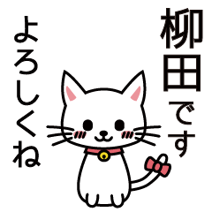 [LINEスタンプ] 柳田さんと柳田さんの友達用