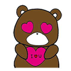 [LINEスタンプ] Bear(JiJi)