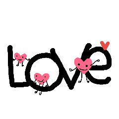 [LINEスタンプ] Hi Little Heart